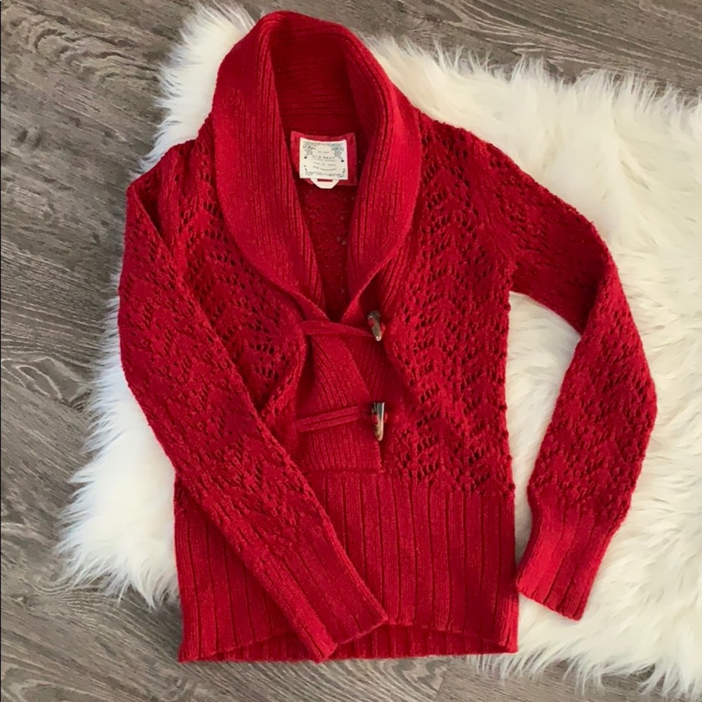 Old Navy Red Sweater